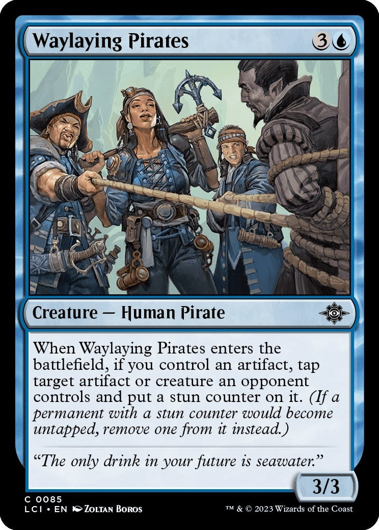 Image for Waylaying Pirates (85) - Magic: The Gathering