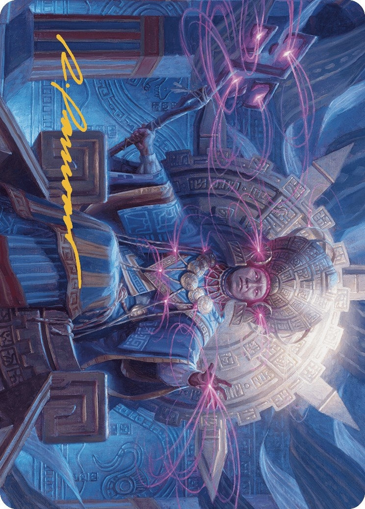 Image for Akal Pakal, First Among Equals Art Card (8/81) (Gold-Stamped Signature) (8) (ASLCI) - Magic: The Gathering