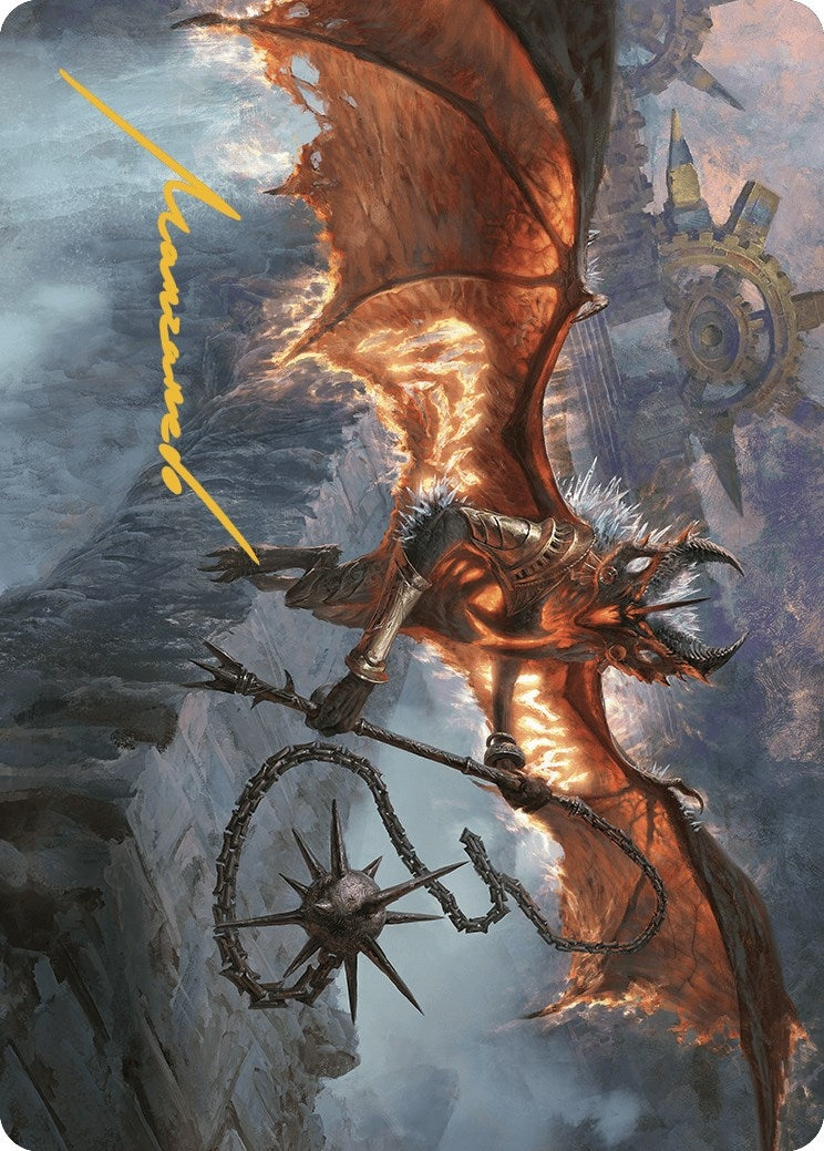 Image for Bloodletter of Aclazotz Art Card (15/81) (Gold-Stamped Signature) (15) (ASLCI) - Magic: The Gathering