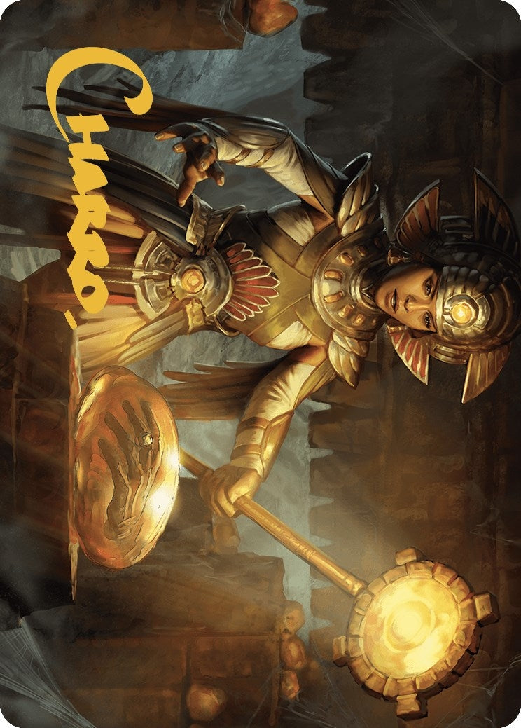 Image for Curator of Sun's Creation Art Card (Gold-Stamped Signature) (18) (ASLCI) - Magic: The Gathering