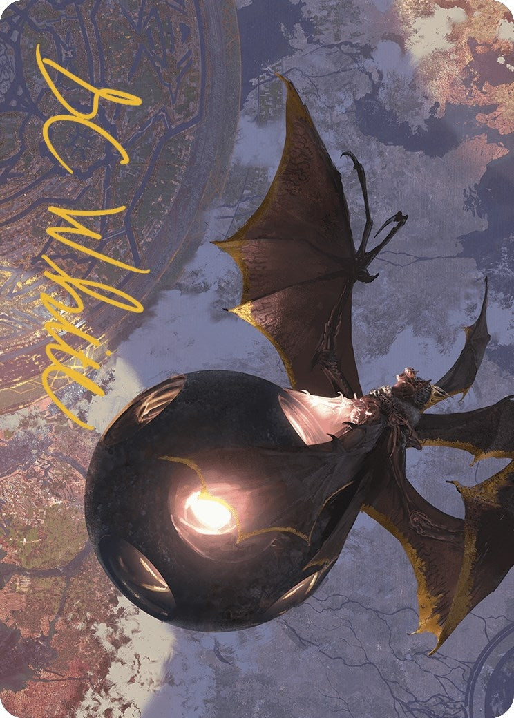 Image for Malicious Eclipse Art Card (Gold-Stamped Signature) (17) (ASLCI) - Magic: The Gathering