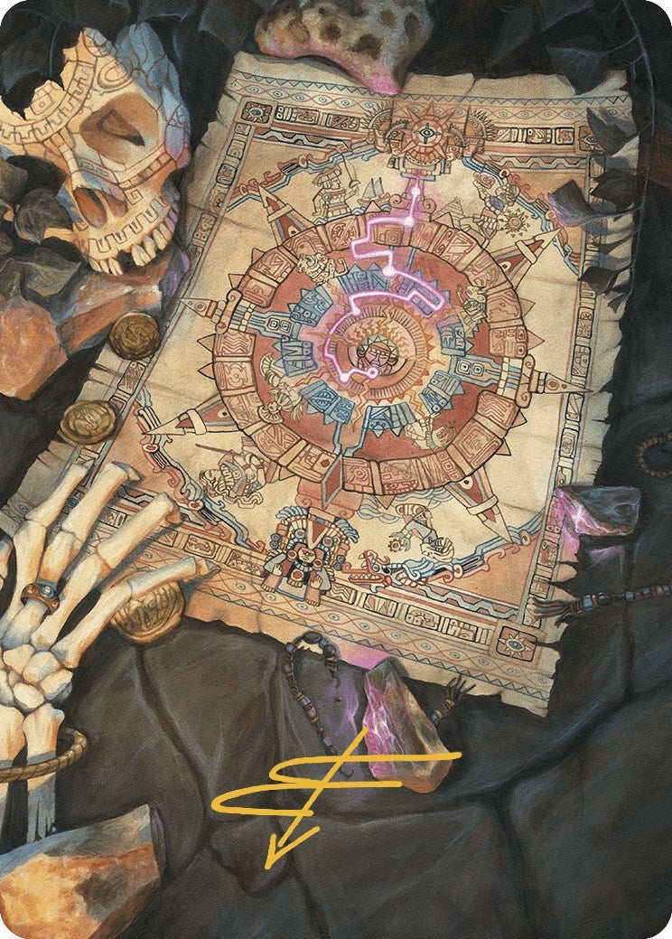 Image for Map Token Art Card (Gold-Stamped Signature) (68) (ASLCI) - Magic: The Gathering