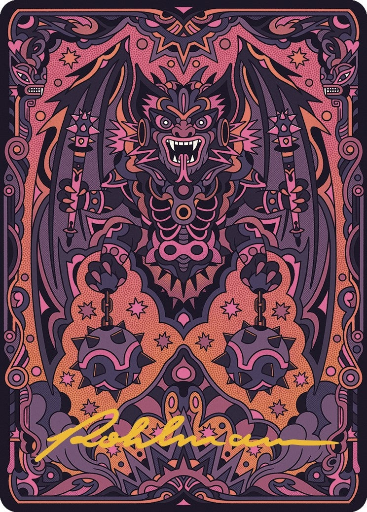 Image for Bloodletter of Aclazotz Art Card (61/81) (Gold-Stamped Signature) (61) (ASLCI) - Magic: The Gathering