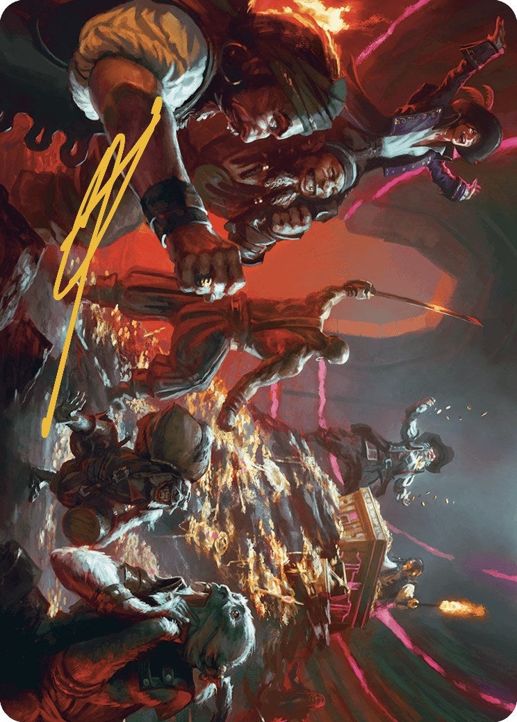 Image for Hit the Mother Lode Art Card (Gold-Stamped Signature) (19) (ASLCI) - Magic: The Gathering