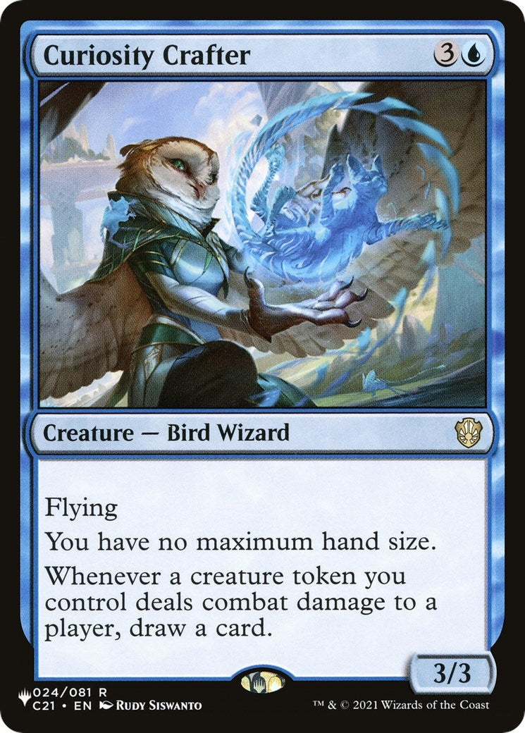 Image for Curiosity Crafter (024/081) (LIST) - Magic: The Gathering