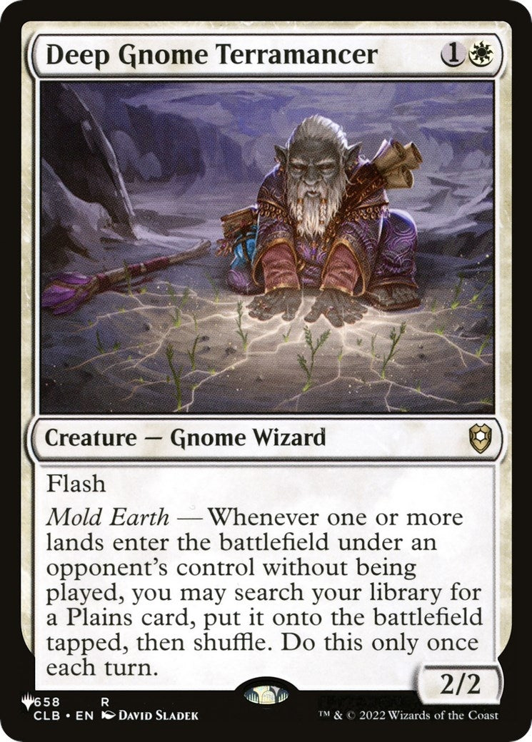 Image for Deep Gnome Terramancer (658) (LIST) - Magic: The Gathering
