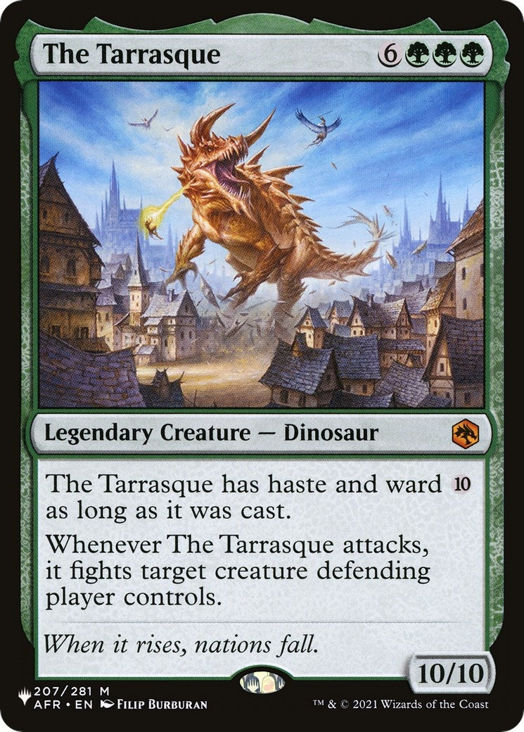 Image for The Tarrasque (207/281) (LIST) - Magic: The Gathering