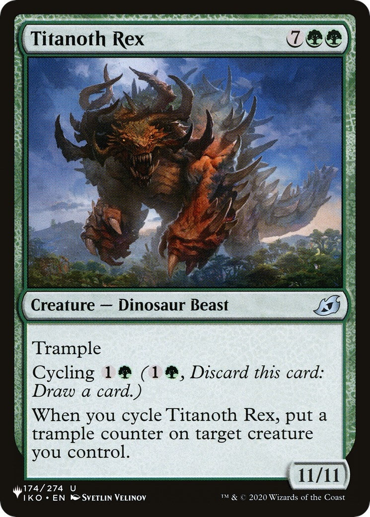 Image for Titanoth Rex (174/274) (LIST) - Magic: The Gathering
