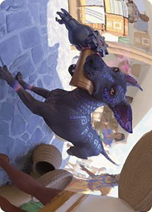 Image for Mischievous Pup Art Card (3) (ASLCI) - Magic: The Gathering