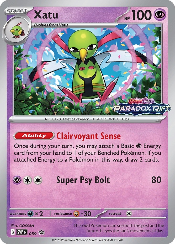 Image for Xatu - 059 (Prerelease) (059) (SVP) - Pokemon