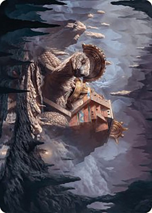 Image for Bedrock Tortoise Art Card (23) (ASLCI) - Magic: The Gathering