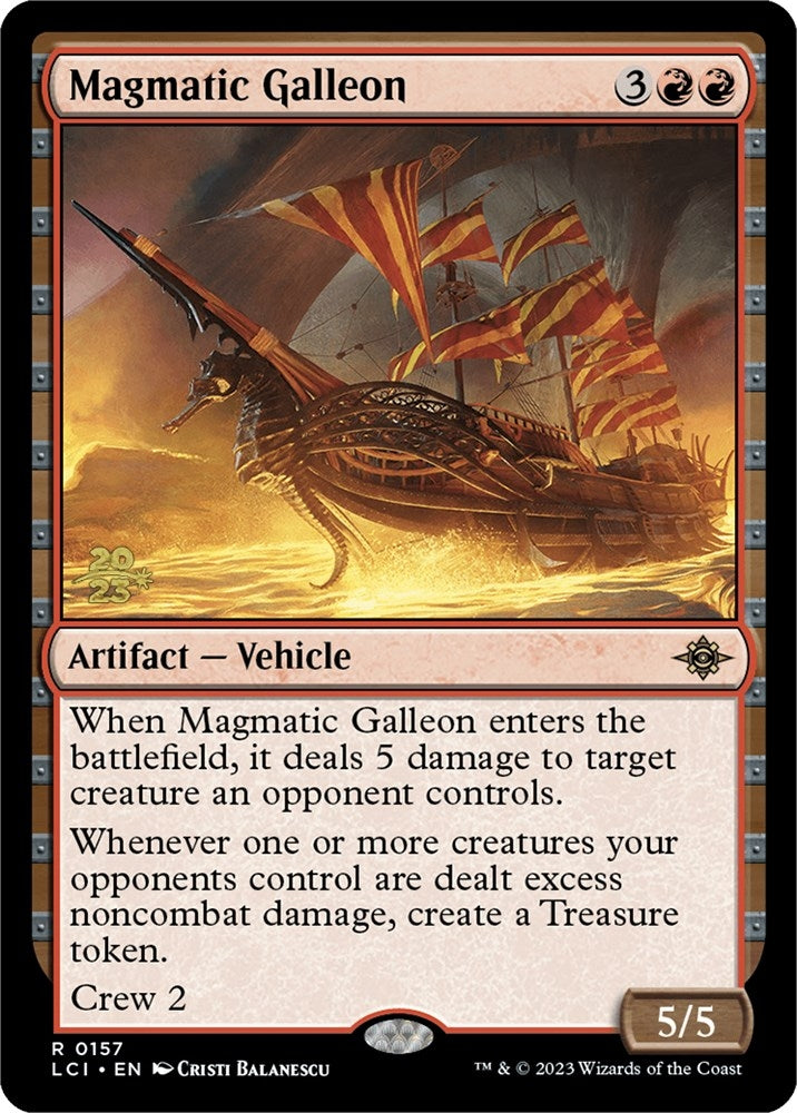 Image for Magmatic Galleon (157) - Magic: The Gathering