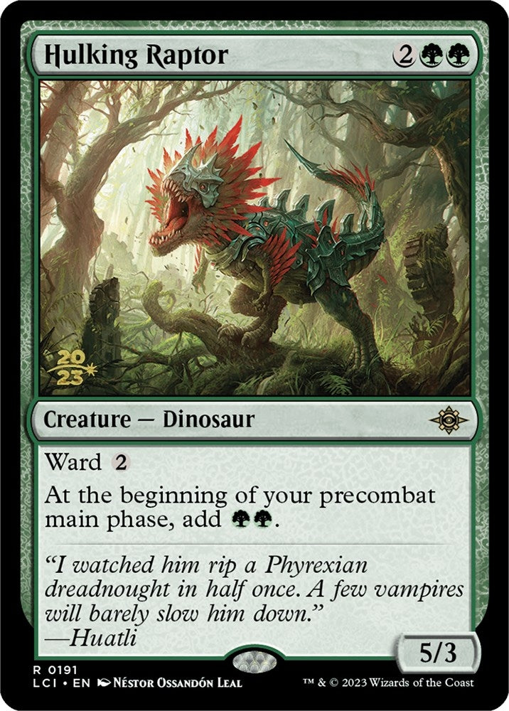 Image for Hulking Raptor (191) - Magic: The Gathering