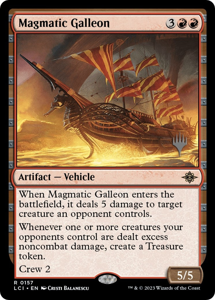 Image for Magmatic Galleon (157) (PPLCI) - Magic: The Gathering
