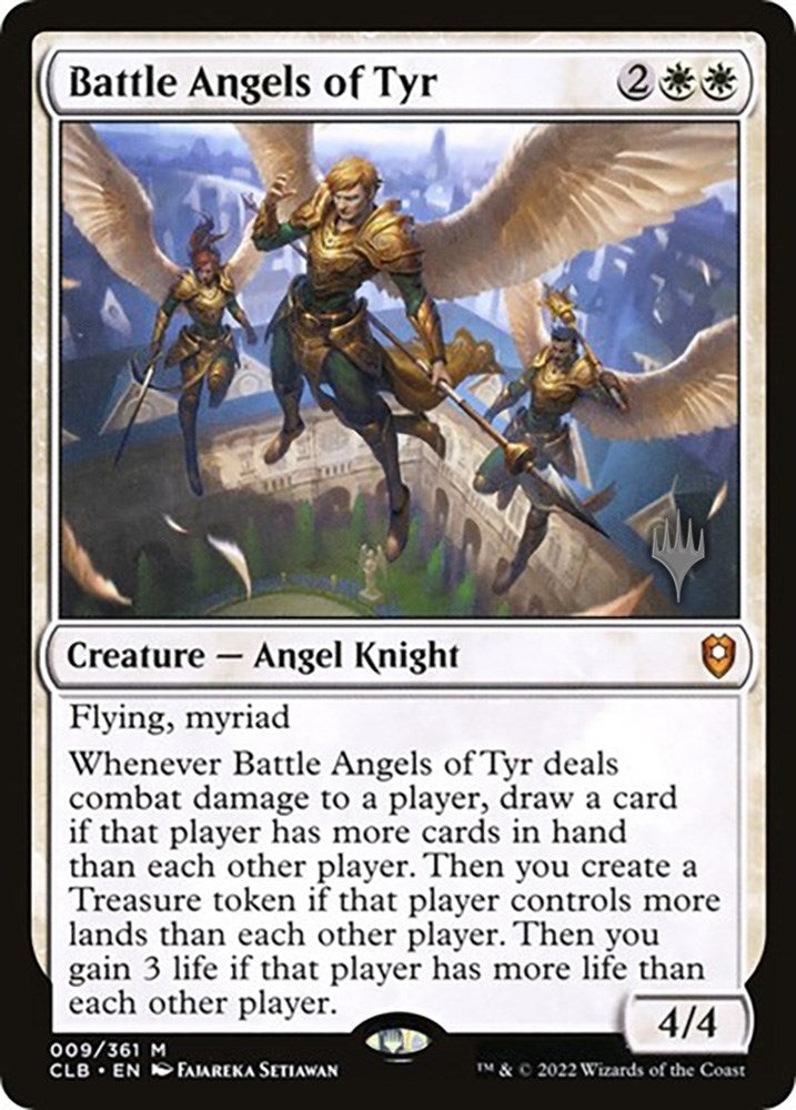 Image for Battle Angels of Tyr (9) - Magic: The Gathering