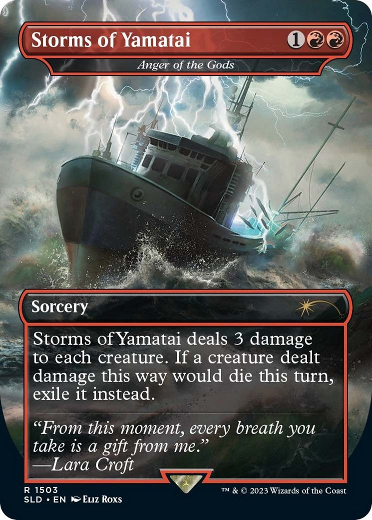 Image for Storms of Yamatai - Anger of the Gods (1503) - Magic: The Gathering