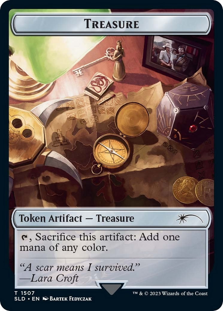 Image for Treasure Token (1507) (1507) - Magic: The Gathering