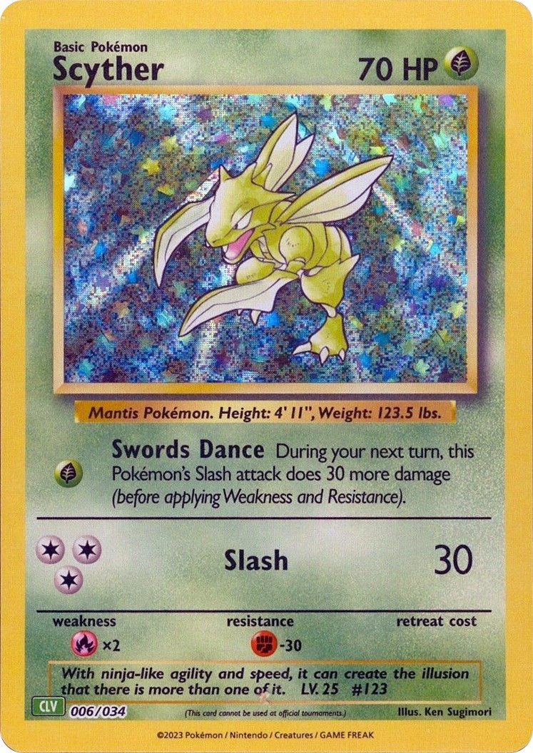 Image for Scyther (006/034) (CL) - Pokemon