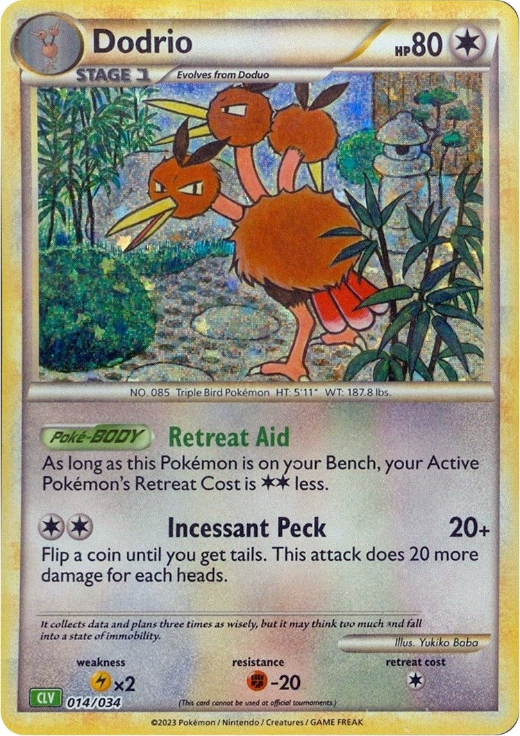 Image for Dodrio (014/034) (CL) - Pokemon