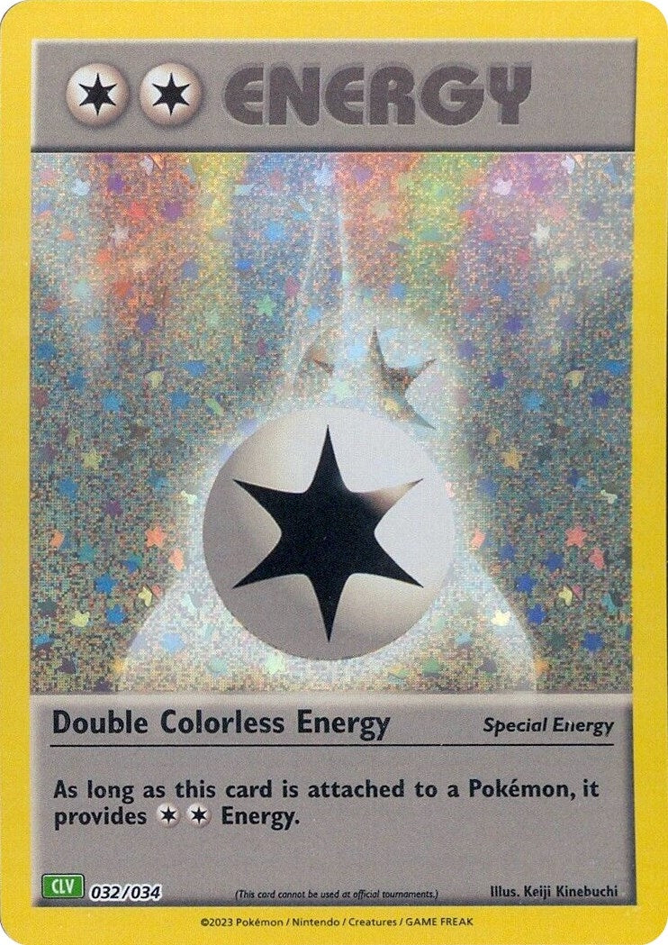 Image for Double Colorless Energy (CLV) (032/034) (CL) - Pokemon