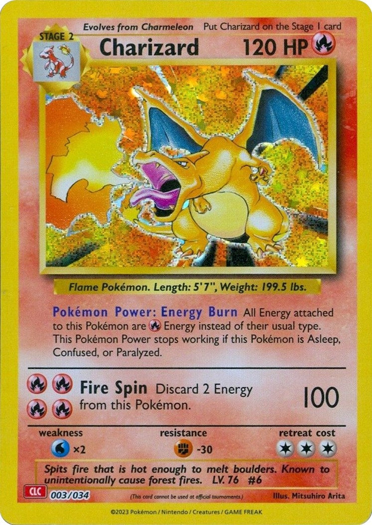 Image for Charizard (003/034) (CL) - Pokemon