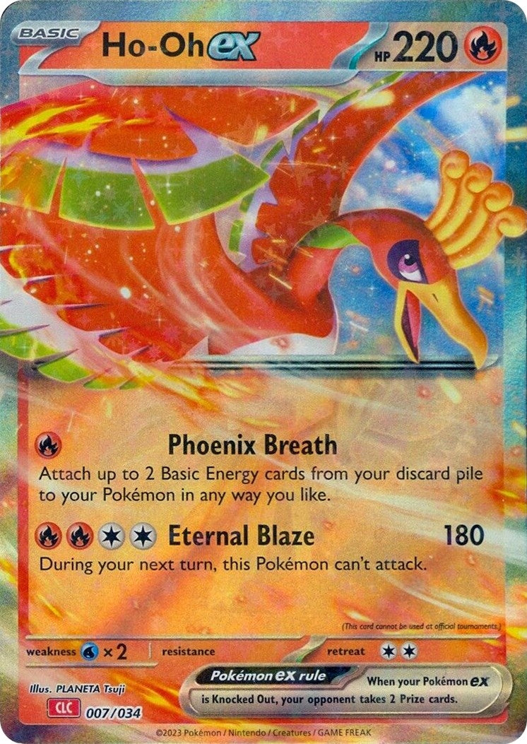 Image for Ho-oh ex (007/034) (CL) - Pokemon