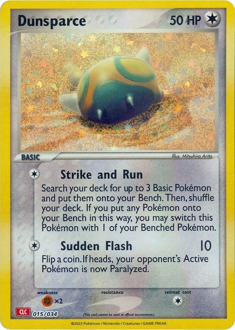 Image for Dunsparce (015/034) (CL) - Pokemon