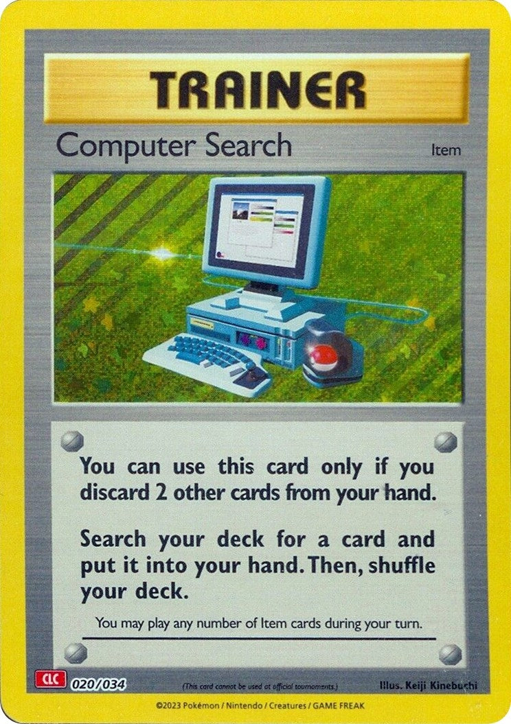 Image for Computer Search (CLC) (020/034) (CL) - Pokemon