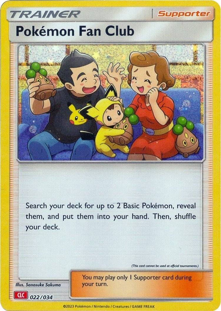 Image for Pokemon Fan Club (CLC) (022/034) (CL) - Pokemon