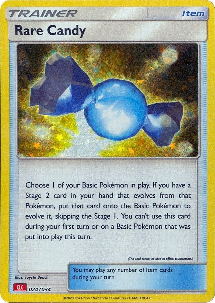 Image for Rare Candy (CLC) (024/034) (CL) - Pokemon