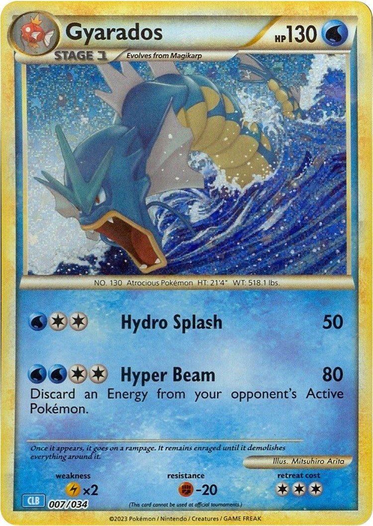 Image for Gyarados (007/034) (CL) - Pokemon