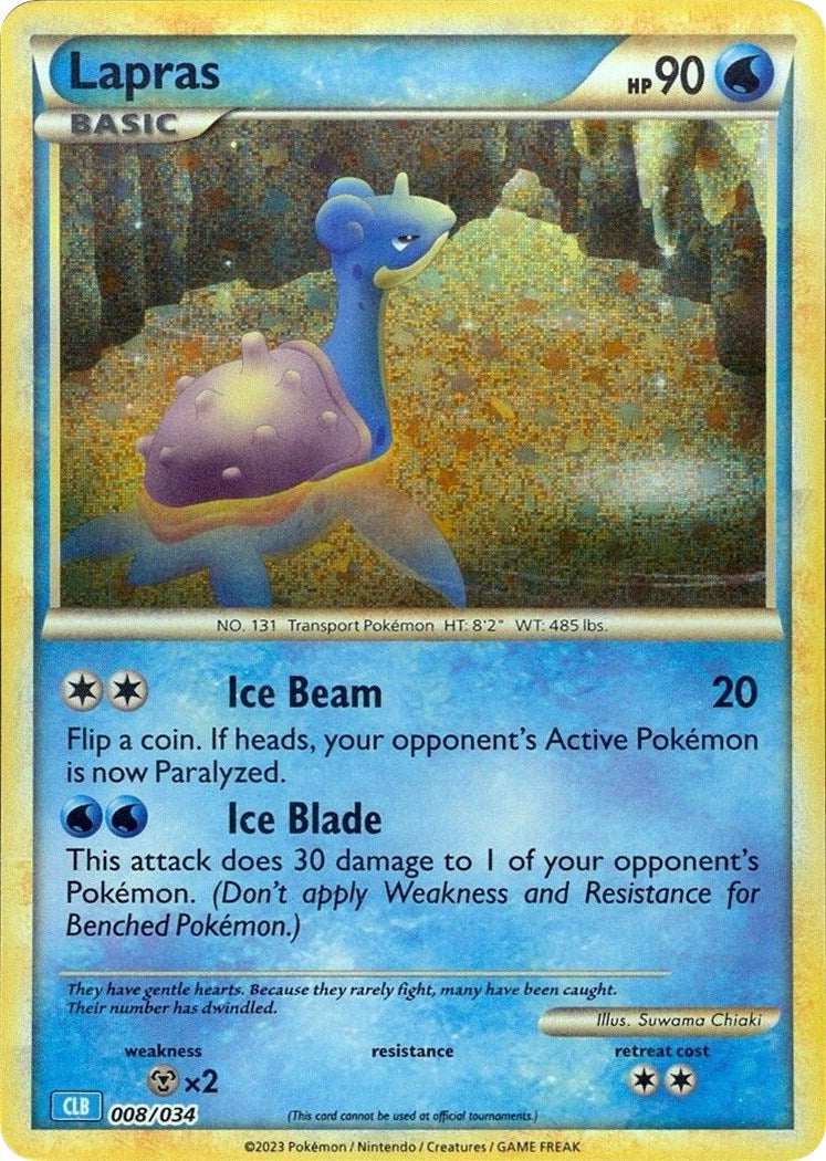 Image for Lapras (008/034) (CL) - Pokemon