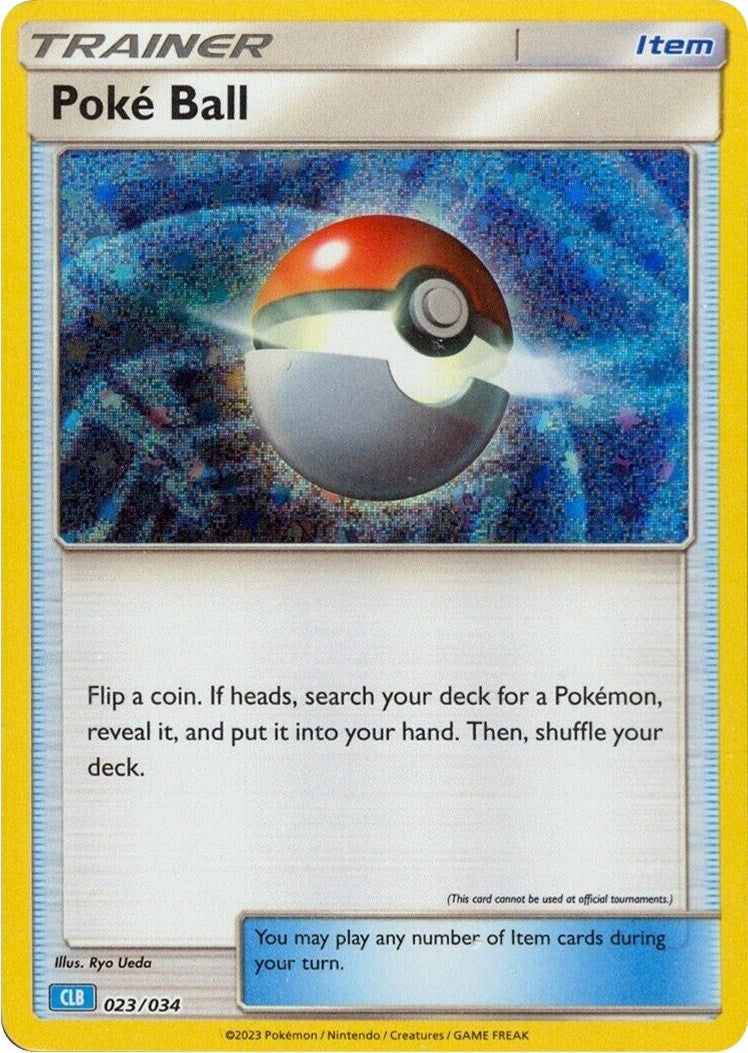 Image for Poke Ball (CLB) (023/034) (CL) - Pokemon