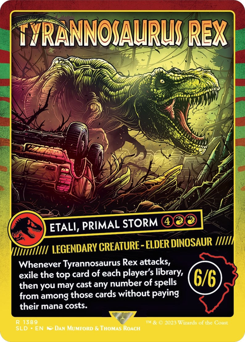 Image for Tyrannosaurus Rex - Etali, Primal Storm (1389) - Magic: The Gathering