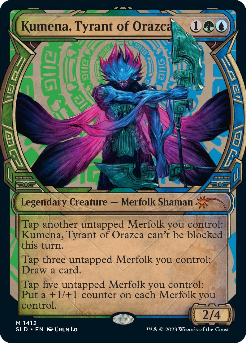 Image for Kumena, Tyrant of Orazca (1412) - Magic: The Gathering