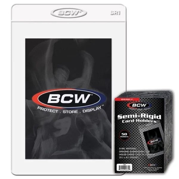 Semi-Rigid Card Holder #1 (50ct.)
