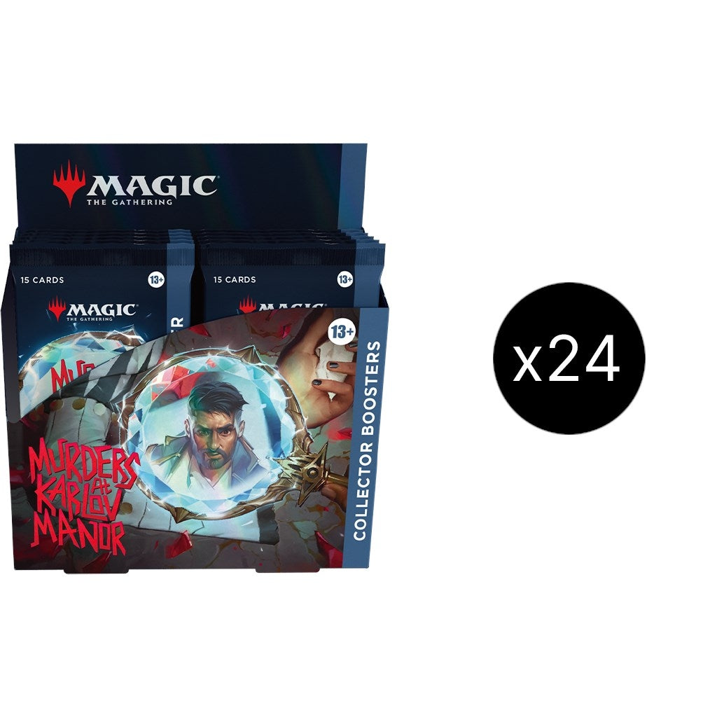 Image for Murders at Karlov Manor - Collector Booster Display Master Case - Magic: The Gathering