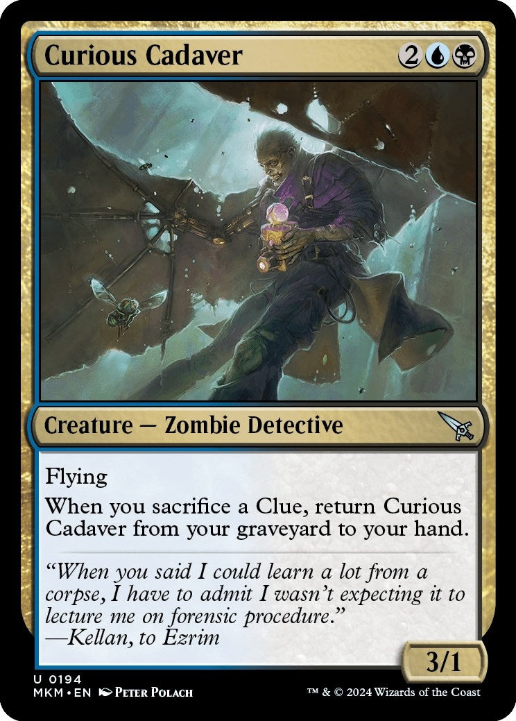Image for Curious Cadaver (194) (MKM) - Magic: The Gathering