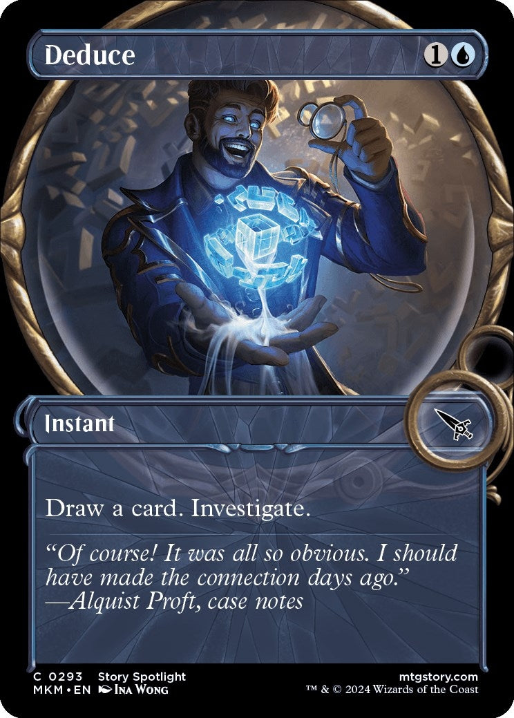 Image for Deduce (Showcase) (293) (MKM) - Magic: The Gathering