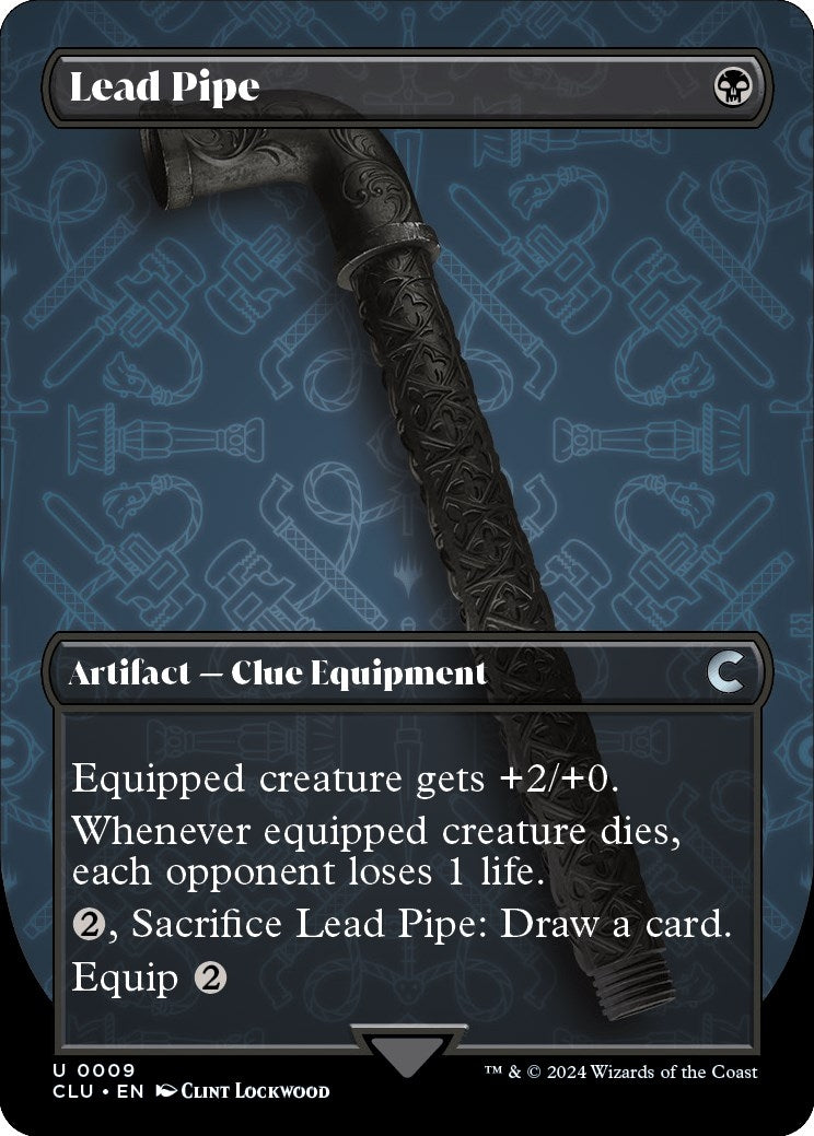 Image for Lead Pipe (Borderless) (9) - Magic: The Gathering