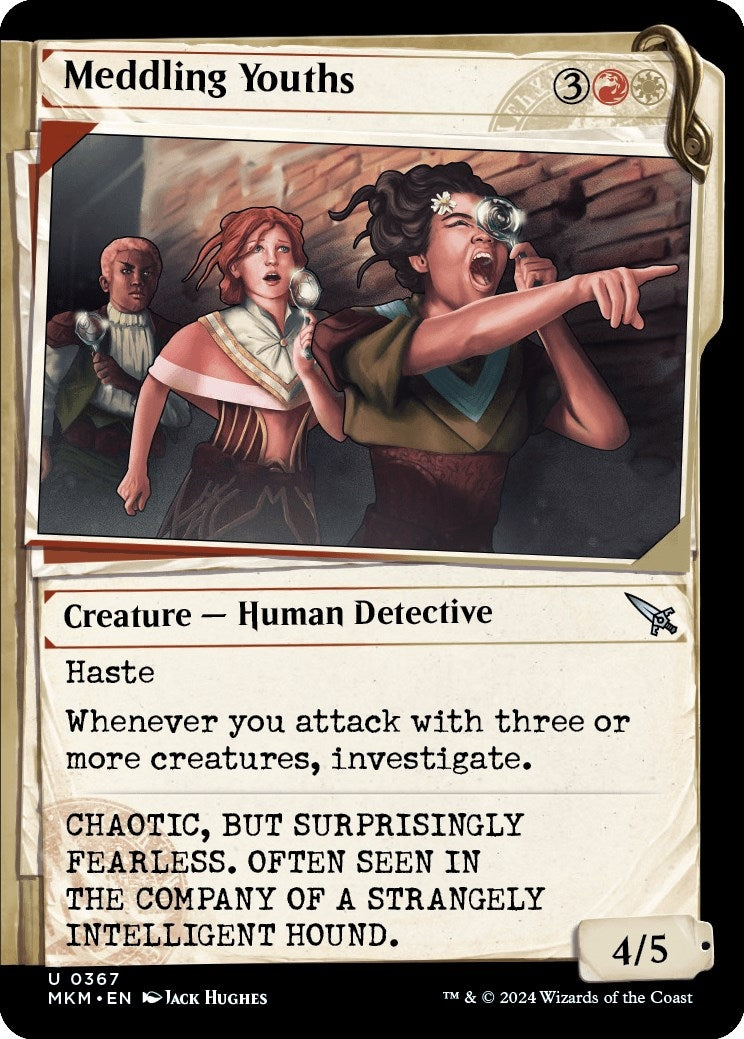 Image for Meddling Youths (Showcase) (367) (MKM) - Magic: The Gathering