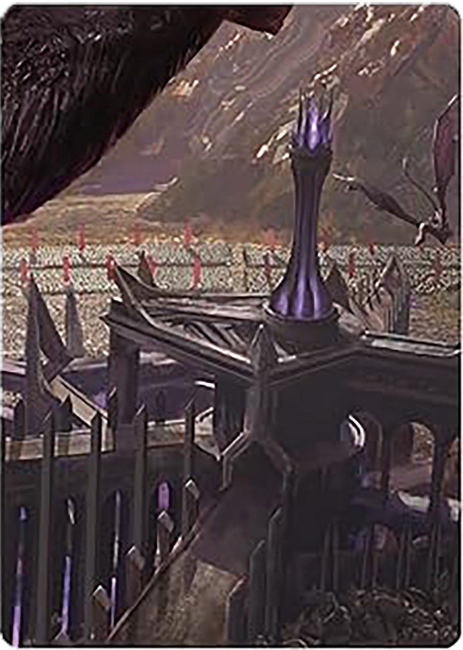 Image for Minas Morgul, Dark Fortress Art Card (24) - Magic: The Gathering