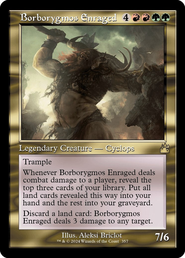 Image for Borborygmos Enraged (Retro Frame) (357) - Magic: The Gathering