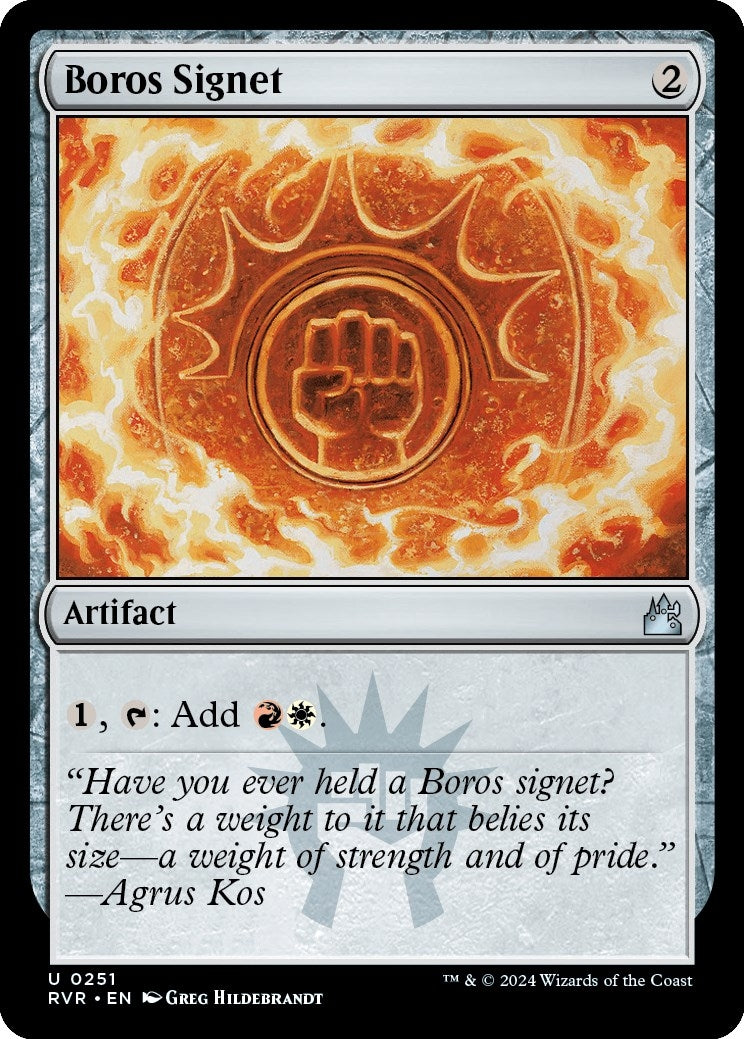 Image for Boros Signet (251) - Magic: The Gathering
