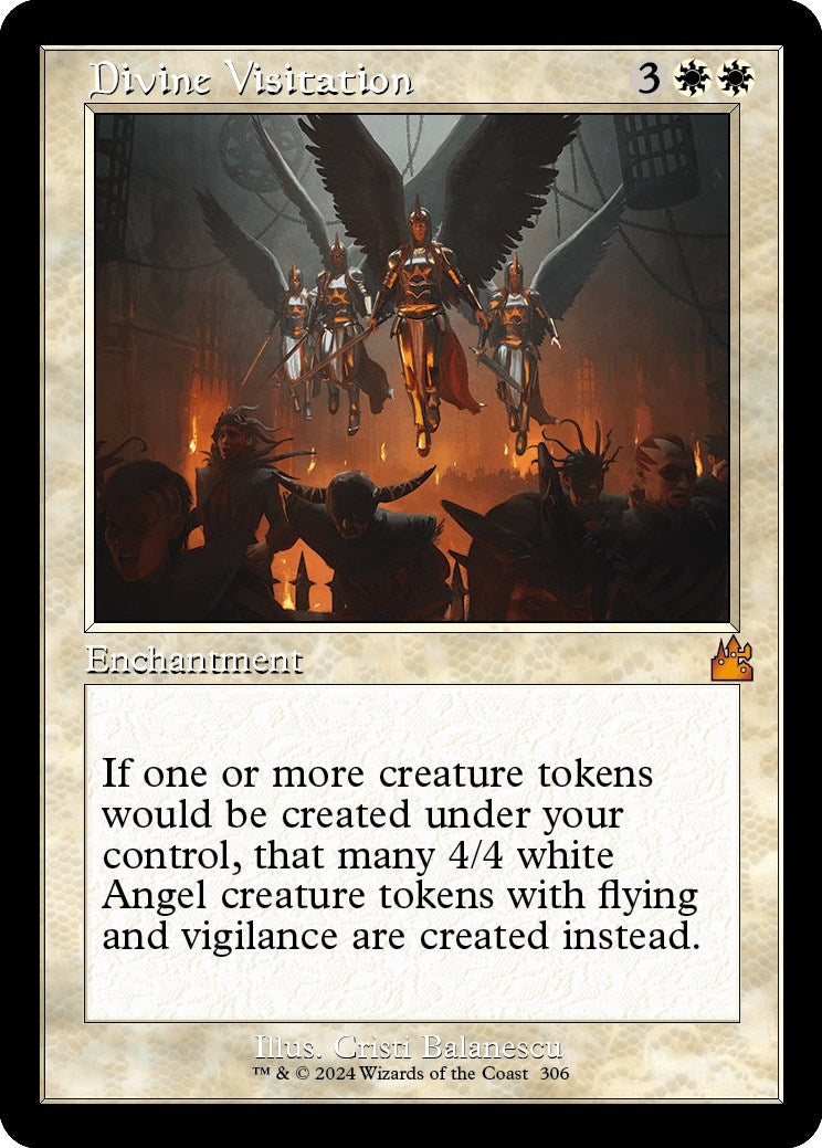 Image for Divine Visitation (Retro Frame) (306) - Magic: The Gathering