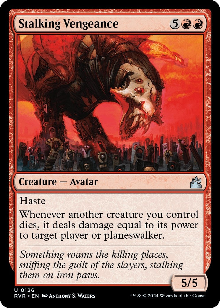 Image for Stalking Vengeance (126) - Magic: The Gathering