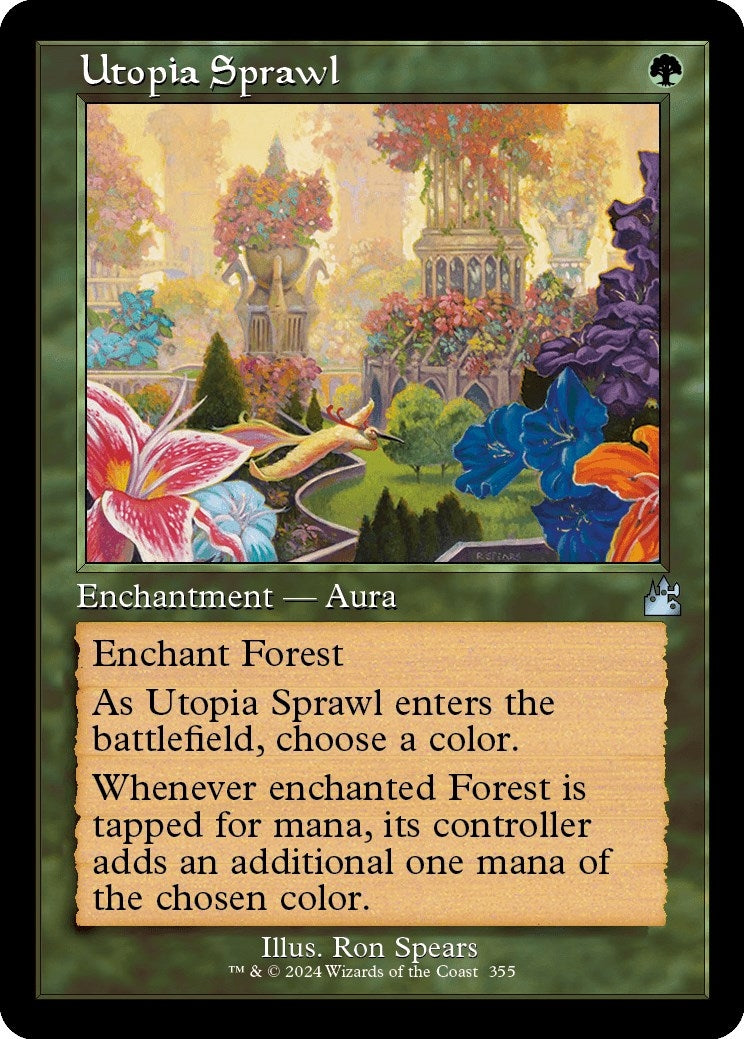 Image for Utopia Sprawl (Retro Frame) (355) - Magic: The Gathering