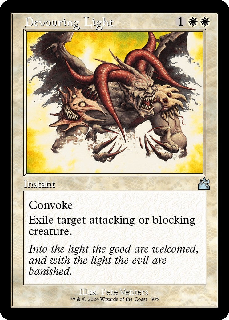 Image for Devouring Light (Retro Frame) (305) - Magic: The Gathering