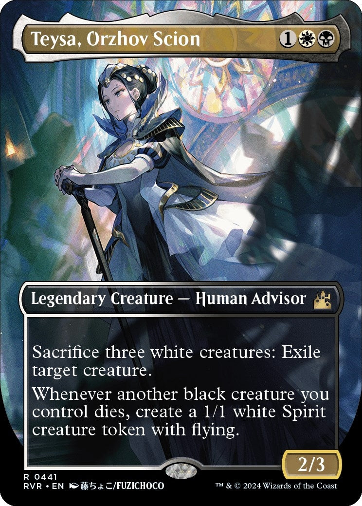 Image for Teysa, Orzhov Scion (Anime Borderless) (441) - Magic: The Gathering