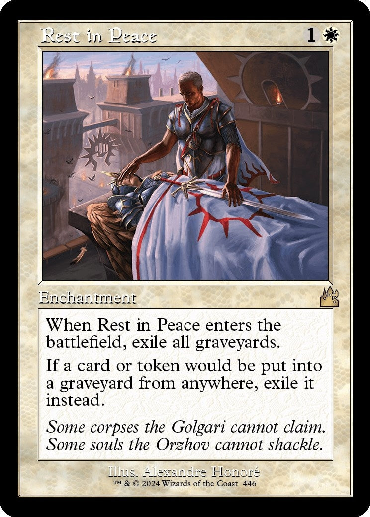 Image for Rest in Peace (Retro Frame) (446) - Magic: The Gathering